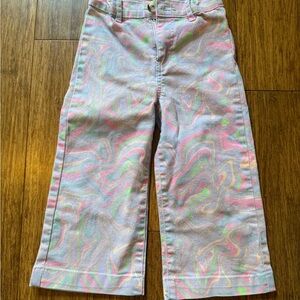Cotton On Pink and Green Jeans